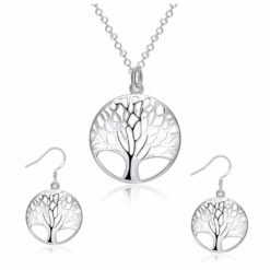 Conjunto Arbol de la Vida Plateado