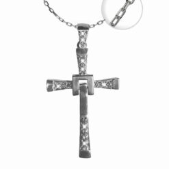 Collar Cruz de Toreto Plata 925
