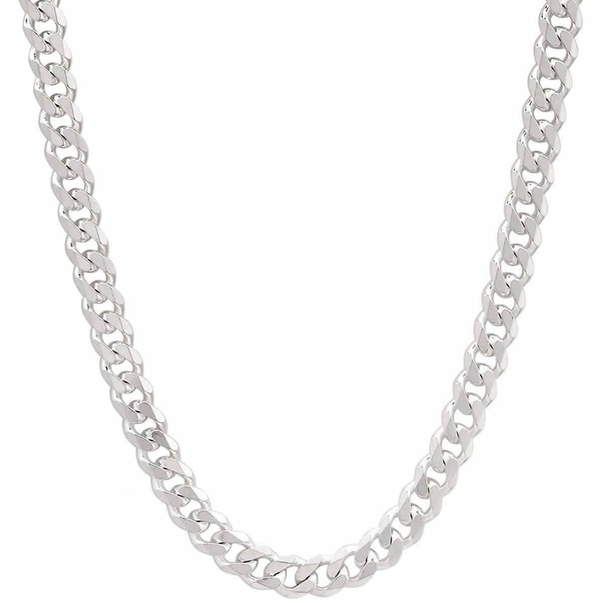 Cadena Plata 925 4mm 60cm Modelo Grumet