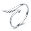 Anillo Ala Plateado