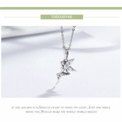 Alternative view of Charm Dije Plata 925 Hada con Circones
