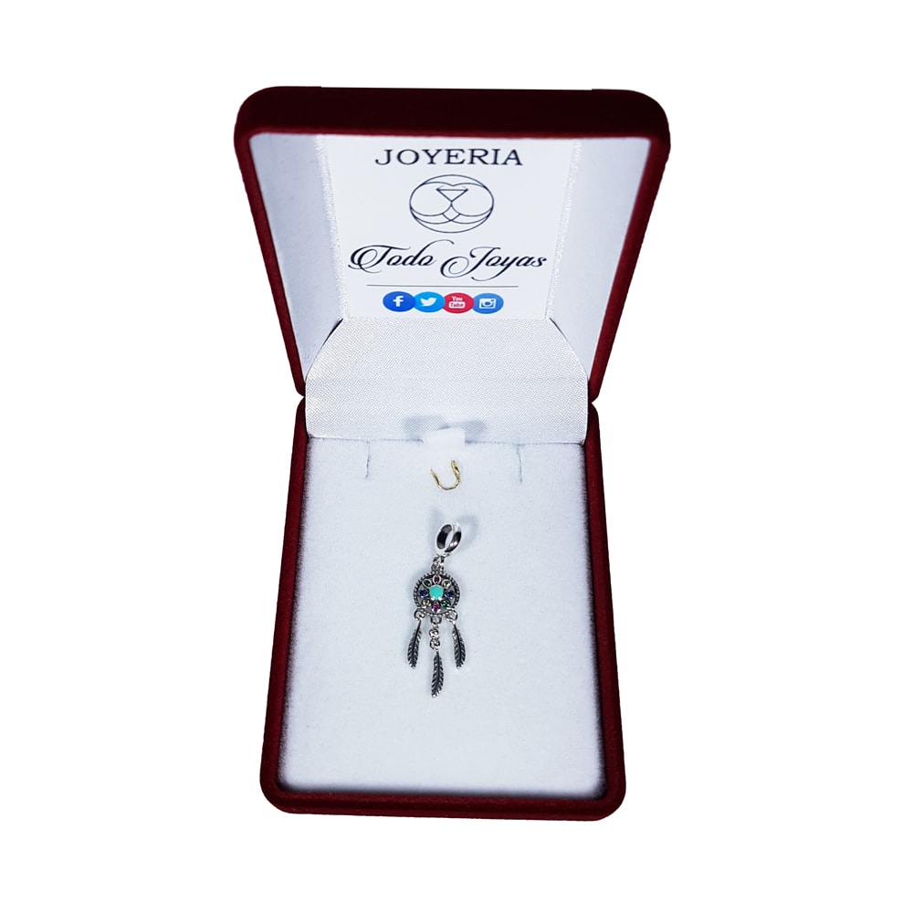 Charm Plata 925 Atrapa Sueños - Imagen 2
