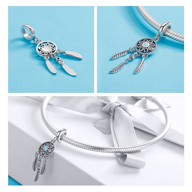 Charm Plata 925 Atrapa Sueños - Imagen 4