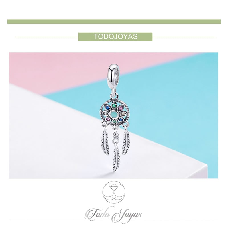 Charm Plata 925 Atrapa Sueños - Imagen 6