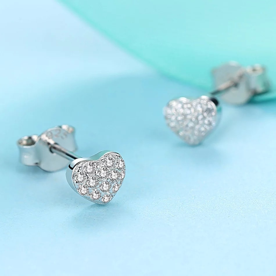 Aros Plata 925 de Corazon Circones - Imagen 4