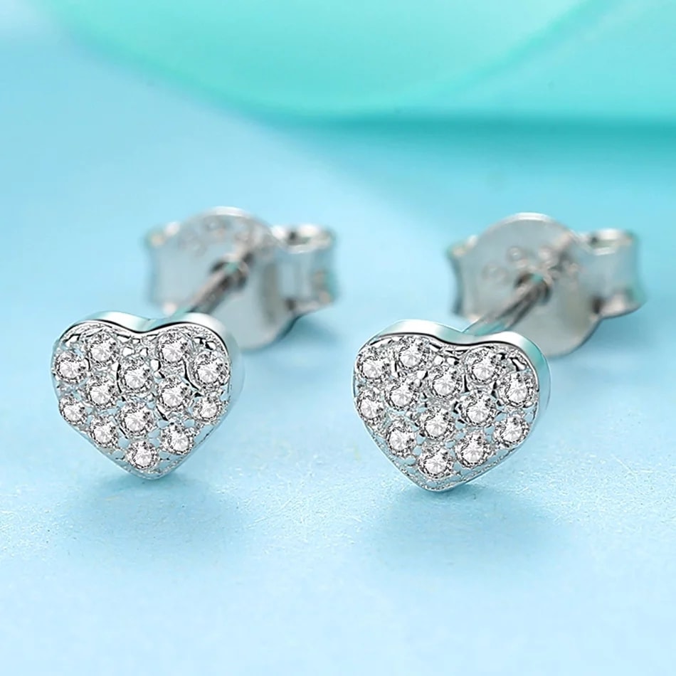 Aros Plata 925 de Corazon Circones - Imagen 5