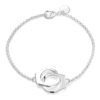Pulsera Esposas Plateada
