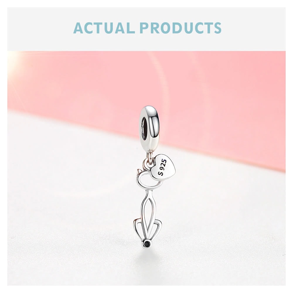 Charm Dije Plata 925 Gato Sentado - Imagen 5