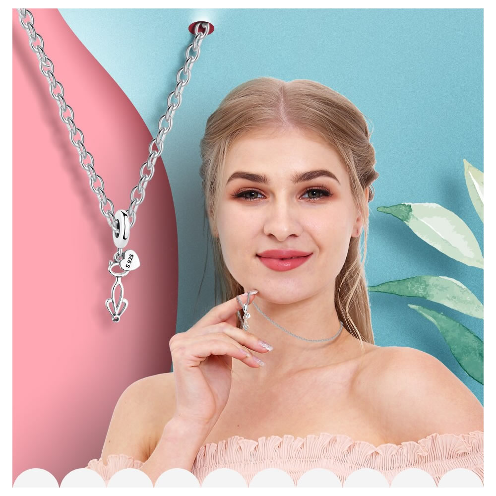 Charm Dije Plata 925 Gato Sentado - Imagen 6