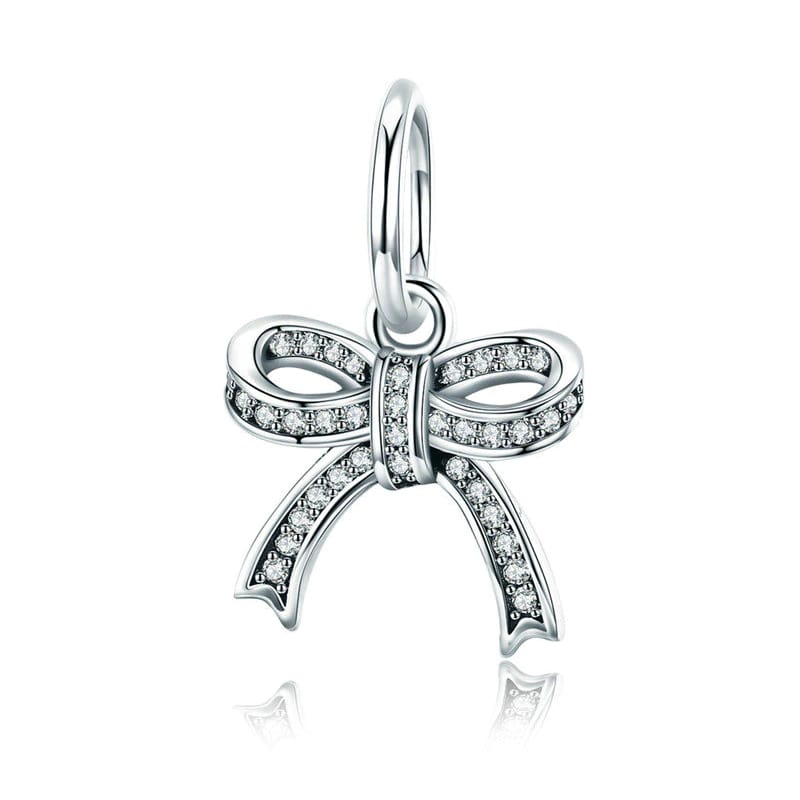 Charm Dije Plata 925 Cinta Regalo