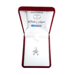 Alternative view of Charm Dije Plata 925 Cinta Regalo