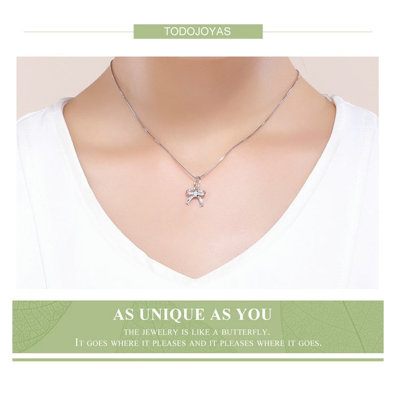 Charm Dije Plata 925 Cinta Regalo - Imagen 4