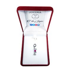 Alternative view of Charm Dije Plata 925 Love Corazon