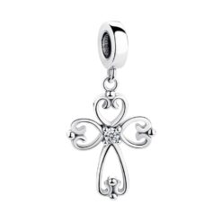 Charm Plata 925 Cruz Elegante