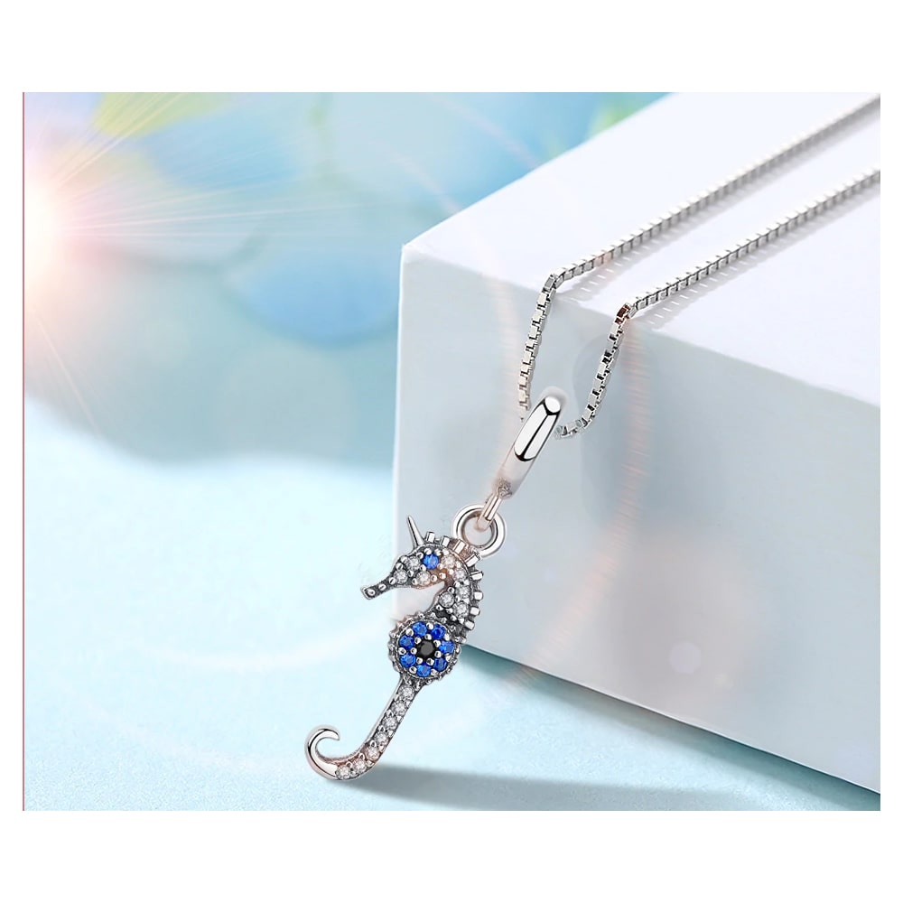 Charm Dije Plata 925 Caballito de Mar - Imagen 5
