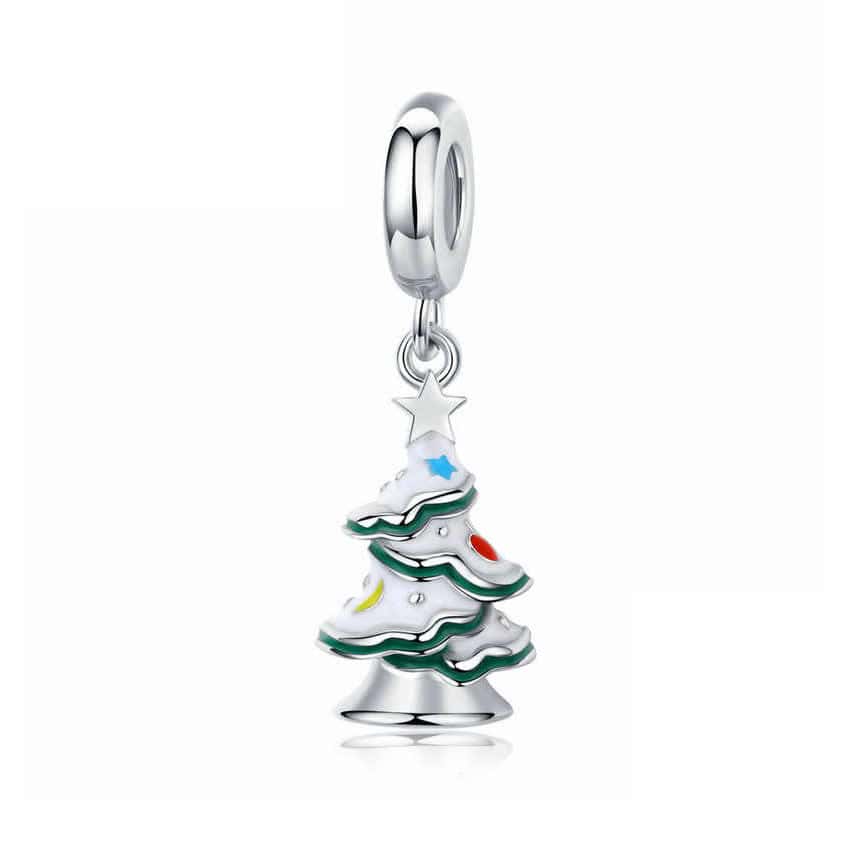 Charm Dije Plata 925 Arbol de Navidad