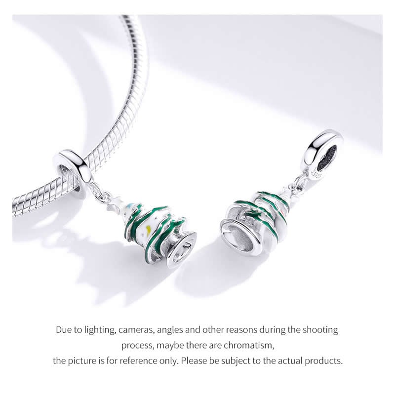 Charm Dije Plata 925 Arbol de Navidad - Imagen 3
