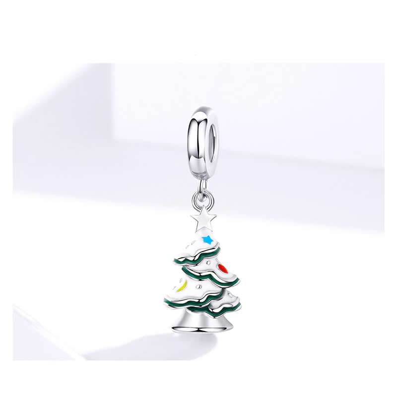 Charm Dije Plata 925 Arbol de Navidad - Imagen 6