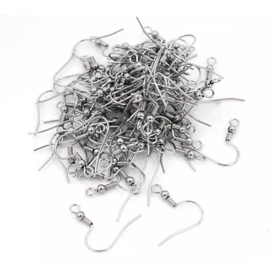 Pack 100 Ganchos Para Aros Metal - Imagen 2