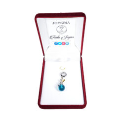 Alternative view of Charm Dije Plata 925 Hada Sobre Bola