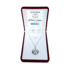 Alternative view of Collar Medalla Plata 925 Virgen Del Carmen
