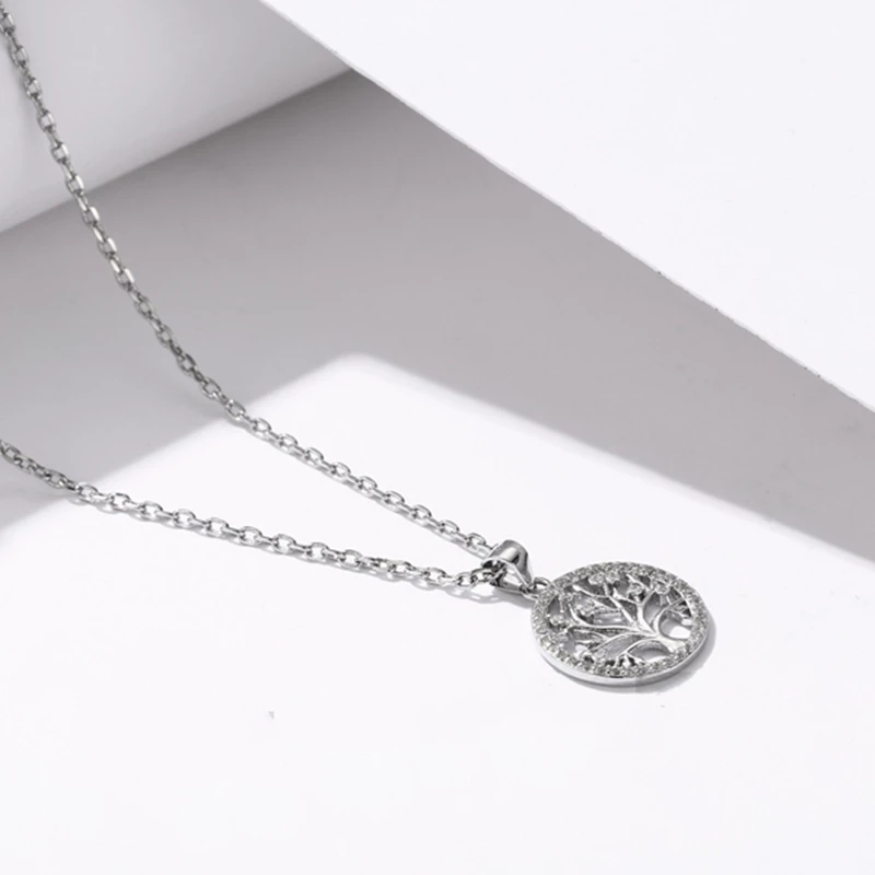 Collar Arbol de la Vida Circones Plateado - Imagen 4