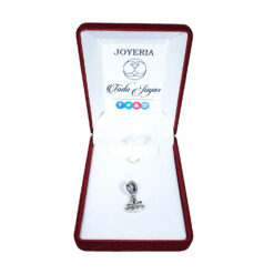 Alternative view of Charm Dije Plata 925 Flor de Loto