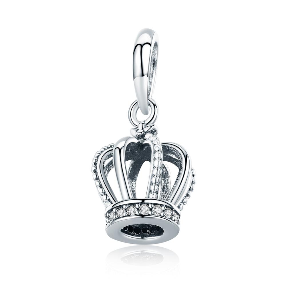 Charm Dije Plata 925 Corona Princesa