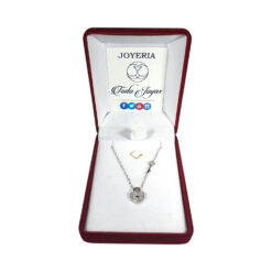 Alternative view of Collar Plata 925 Corazon y Llave
