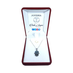 Alternative view of Collar Plata 925 Hamsa Mano de Fatima