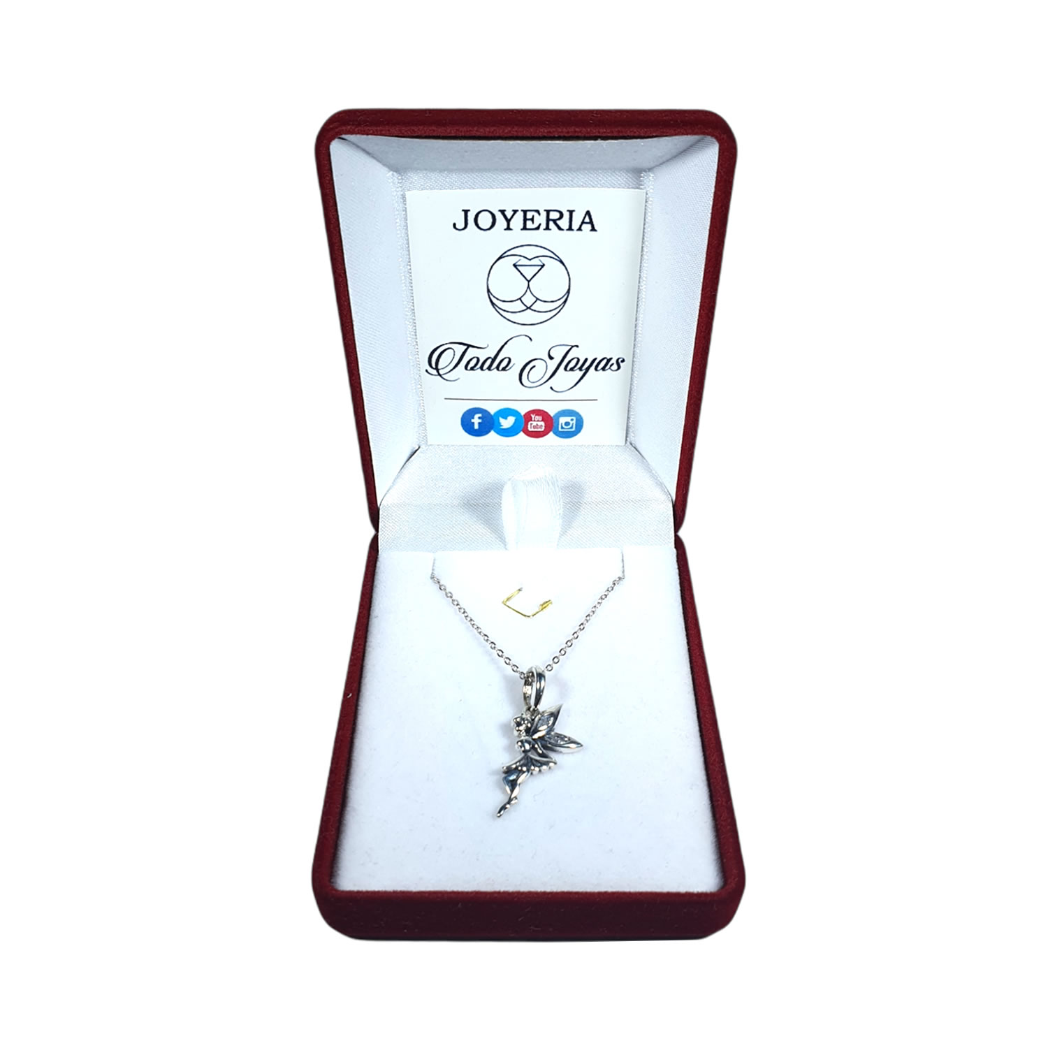 Collar Plata 925 Hada Plateada - Imagen 2