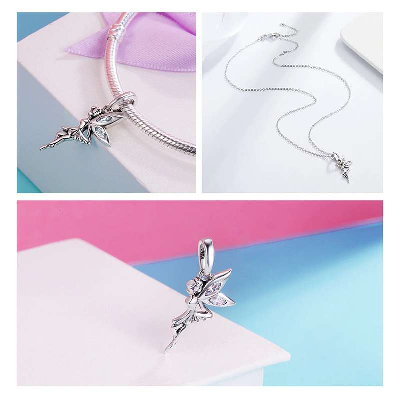 Collar Plata 925 Hada Plateada - Imagen 3