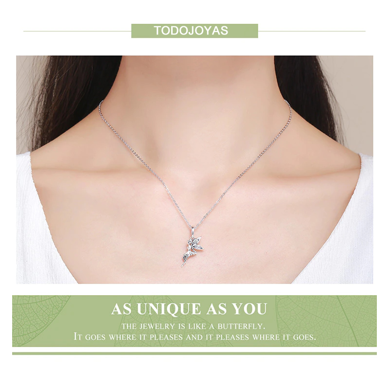 Collar Plata 925 Hada Plateada - Imagen 5