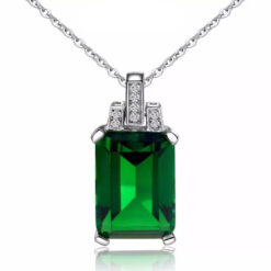 Collar Cristal Verde Circones