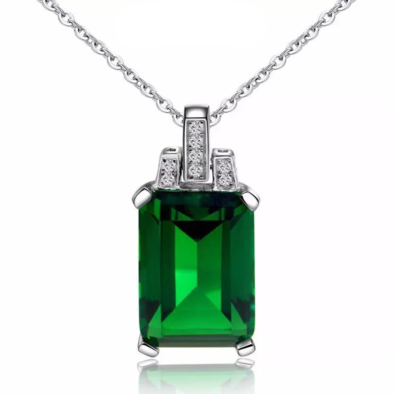 Collar Cristal Verde Circones