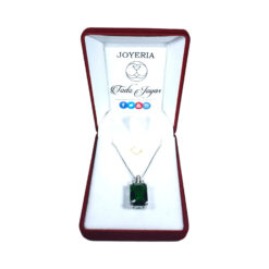Alternative view of Collar Cristal Verde Circones