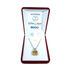 Alternative view of Collar Cristal Amarillo Circones