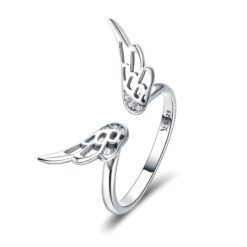 Anillo Plata 925 Alas de Angel