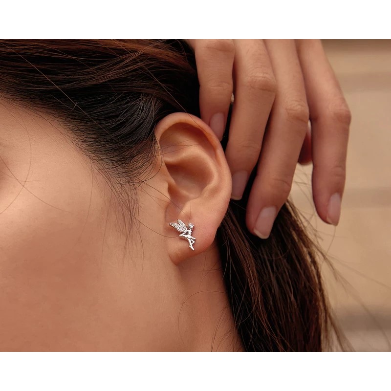 Aros Plata 925 Hadas Plateadas - Imagen 4