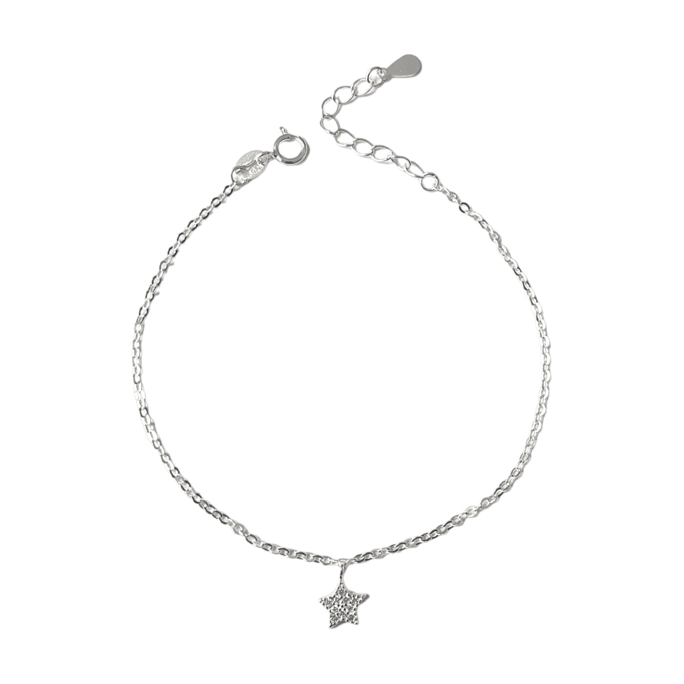 Pulsera Plata 925 Estrella Circones