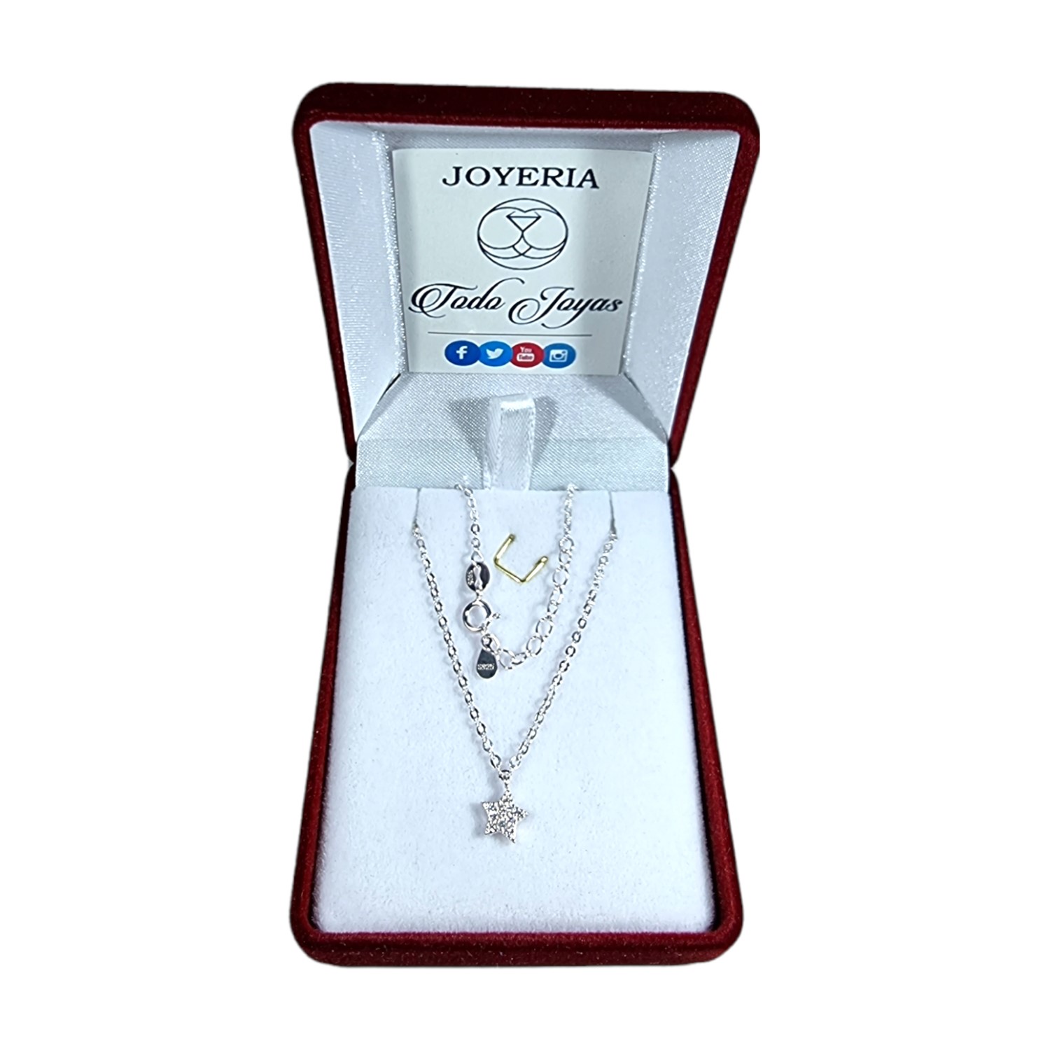 Pulsera Plata 925 Estrella Circones - Imagen 2