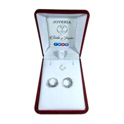 Alternative view of Aros Plata 925 Argolla Bali 12mm