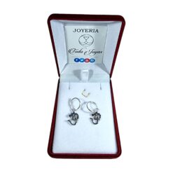 Alternative view of Aros Plata 925 Argolla Om 3o Yoga
