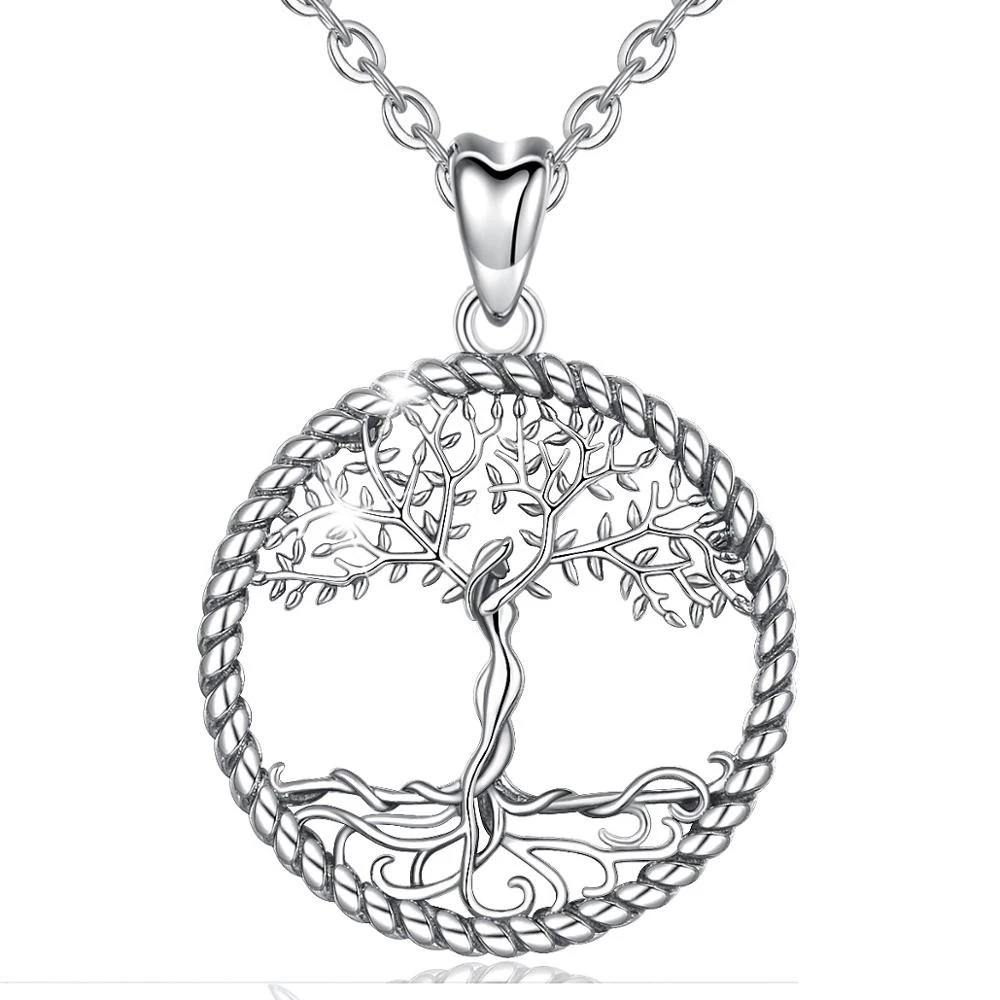 Collar Plata 925 Arbol de la Vida Tree