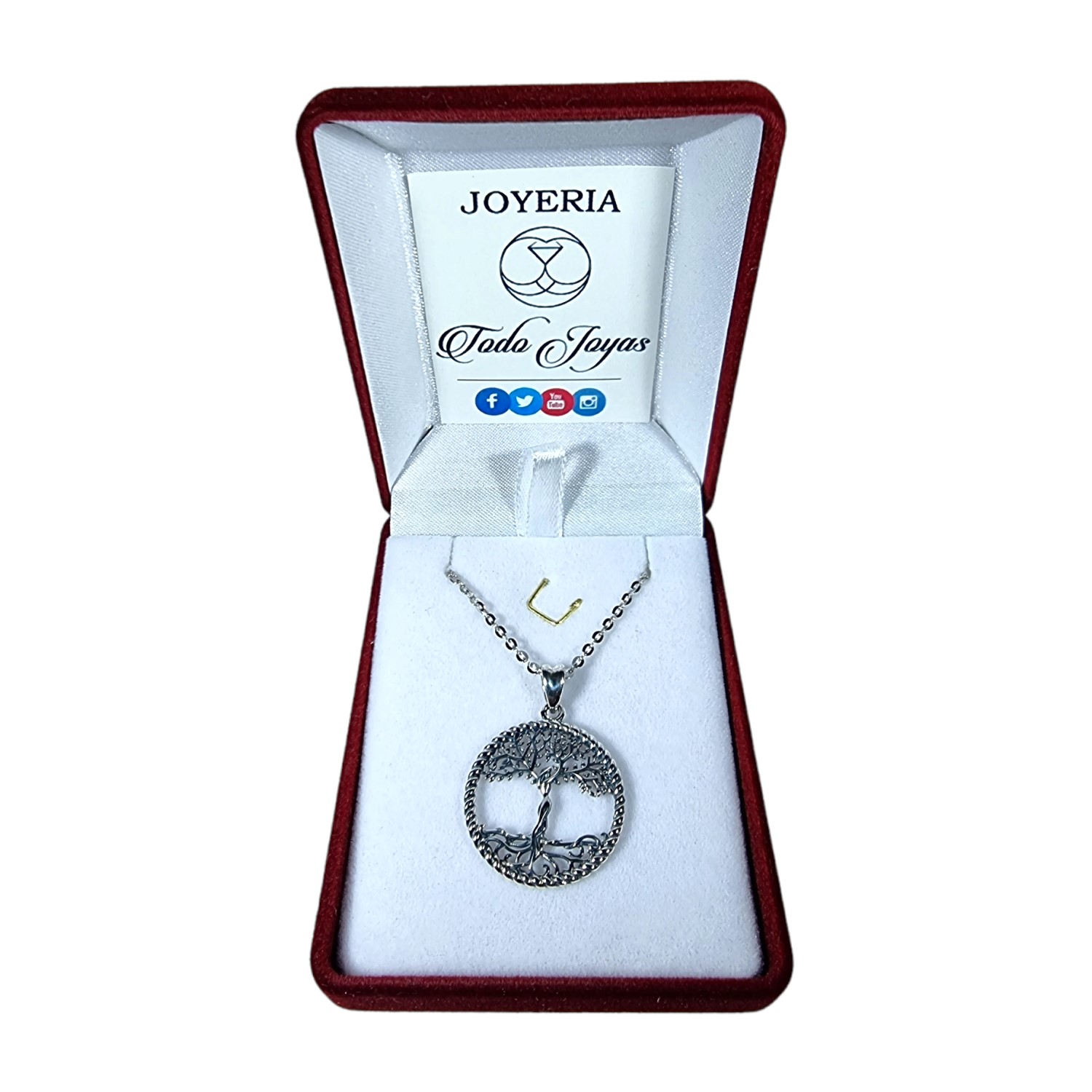 Collar Plata 925 Arbol de la Vida Tree - Imagen 2