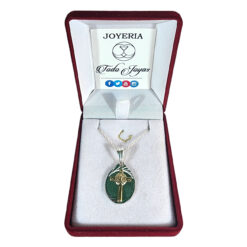 Alternative view of Collar Plata 925 Crucifijo de San Benito