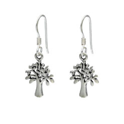 Aros Plata 925 Arbol Colgante