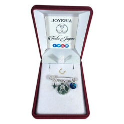 Alternative view of Prendedor Plata 925 Sagrado Corazon de Jesus