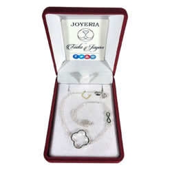 Alternative view of Pulsera Plata 925 Cruz Infinito
