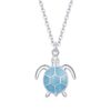Collar Plata 925 Tortuga Marina